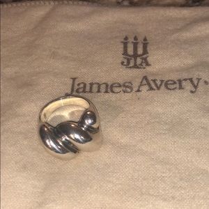 James Avery Sisterhood .925 silver ring size 7
